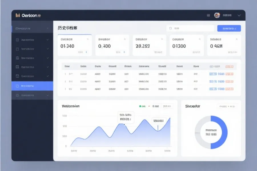 开奖历史数据归档界面
